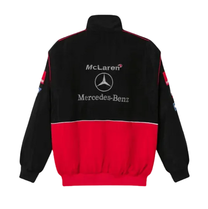 mercedes red bottom